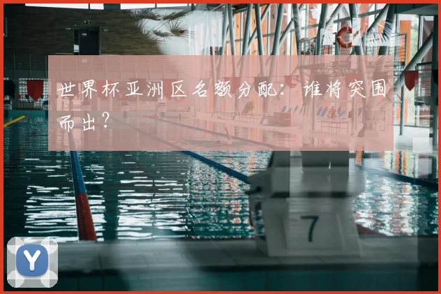 世界杯亚洲区名额分配：谁将突围而出？